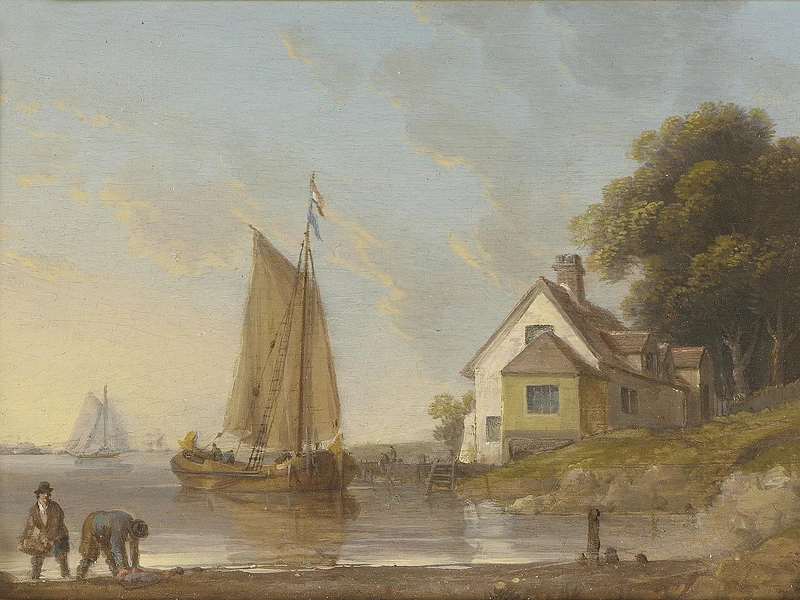 1798-John Ward - Di Hull - Spedizione al largo di Northfleet, Tamigi